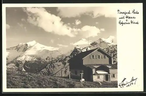 Foto-AK Hans Hruschka Nr. 1252: Tuxer Joch, Panorama