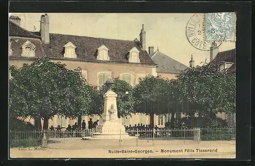 AK Nuits-Saint-Georges, Monument Felix Tisserand