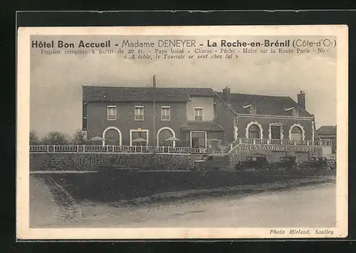 AK La Roche-en Brenil, Hotel Bon Accueil