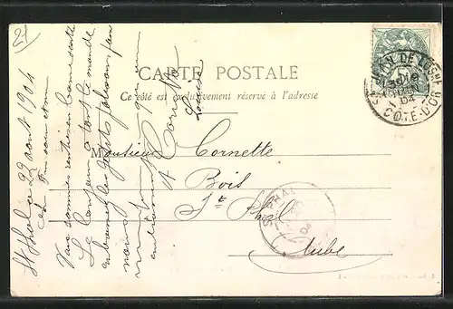 AK St-Jean-de-Losne, Vue d`ensemble