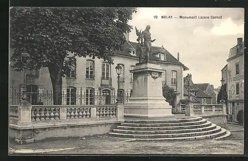 AK Nolay, Monument Lazare Carnot