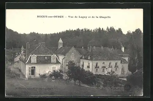 AK Recey-sur-Ource, Vue de Lugny et de la Chapelle