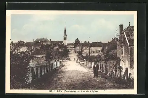 AK Heuilley, Rue de l`Eglise