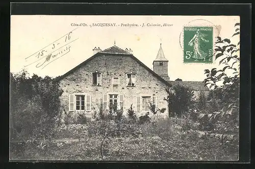 AK Sacquenay, Presbytère