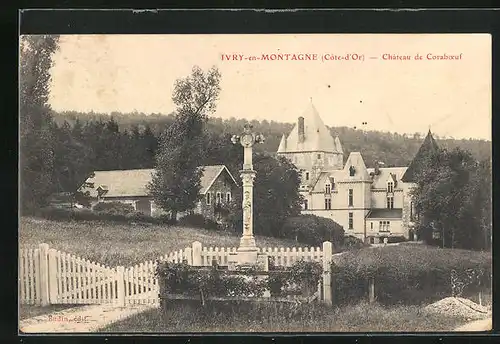 AK Ivry-en-Montagne, Chateau de Coraboeuf