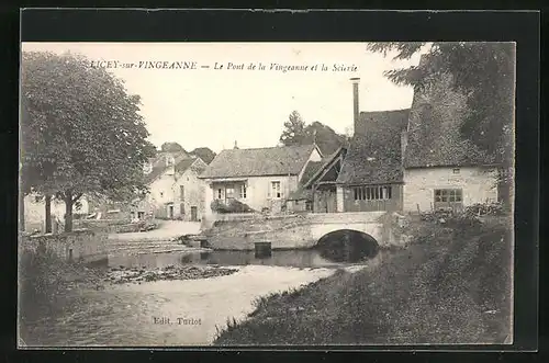AK Licey-sur-Vingeanne, Le Pont de la Vingeanne et la Scierie