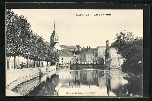 AK Laignes, La Fontaine