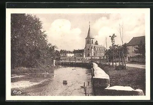 AK St-Julien-Clénay, La Norge, la Place et l`Eglise