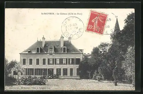 AK St-Sauveur, Le Château, Côté du Parc