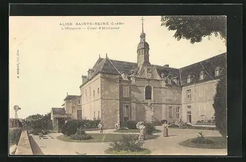 AK Alise-Sainte-Reine, L`Hospice, Cour d`Honneur