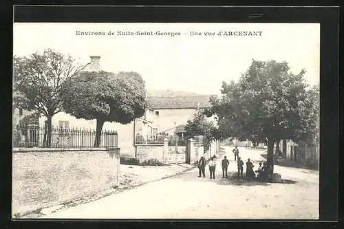 AK Nuits-Saint-Georges, Une Vue d`Arcenant