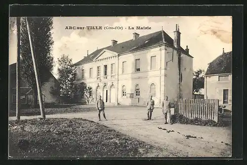 AK Arc-sur-Tille, La Mairie