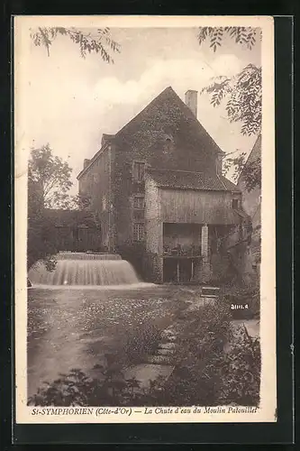 AK St-Symphorien, La Chute d`eau du Moulin Patouillet