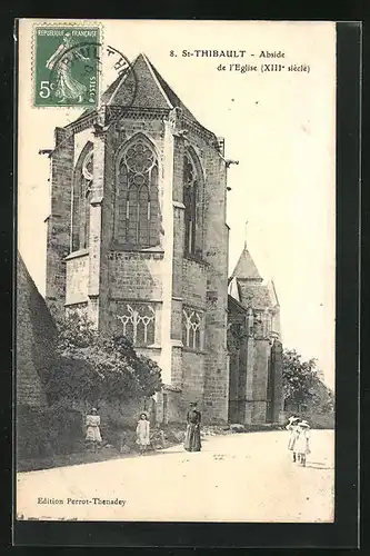 AK St-Thibault, L`Eglise, XIII siecle