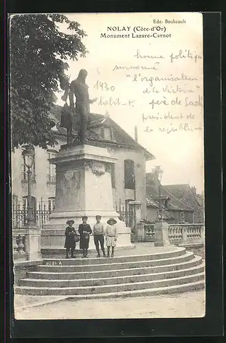 AK Nolay, Monument Lazare-Carnot