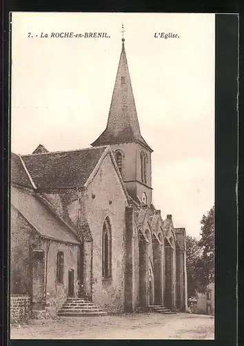 AK Laroche-en-Brenil, L`Église