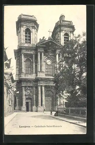 AK Langres, Cathédrale Saint-Mammes