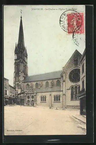 AK Joinville, Le Clocher et L`Eglise Notre-Dame