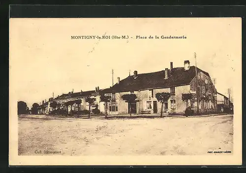 AK Montigny-le-Roi, Place de la Gendarmerie