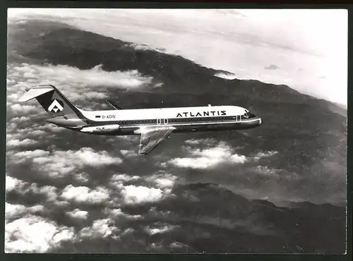 Fotografie Flugzeug DC-9 der Atlantis Airlines