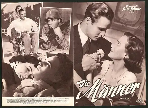 Filmprogramm IFB Nr. 3248, Die Männer, Marlon Brando, Teresa Wright, Everett Sloane, Regie Fred Zinnemann