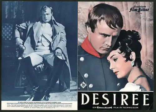 Filmprogramm IFB Nr. 2705, Desiree, Marlon Brando, Jean Simmons, Merle Oberon, Regie Henry Koster