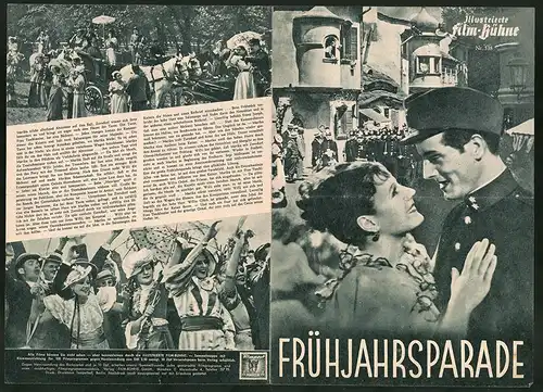 Filmprogramm IFB Nr. 538, Frühjahrsparade, Paul Hörbiger, Franziska Gaal, Theo Lingen, Regie Geza von Bolvary