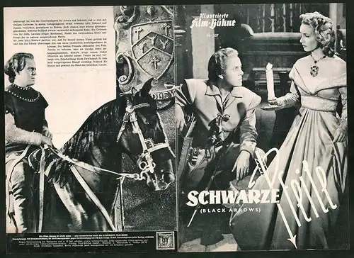 Filmprogramm IFB Nr. 557, Schwarze Pfeife, Louis Hayward, Janet Blair, George Macready, Regie Gordon Douglas