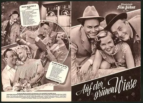Filmprogramm IFB Nr. 2075, Auf der grünen Wiese, Walter Müller, Rudolf Carl, Urlich Bettac, Regie Fritz Böttger
