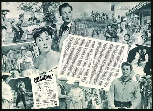 Filmprogramm IFB Nr. 3679, Oklahoma, Gordon MacRae, Gene Nelson, Gloria Grahame, Regie Fred Zinnemann