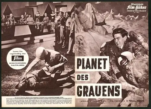 Filmprogramm IFB Nr. 4861, Planet des Grauens, Hugh Marlowe, Nancy gates, Nelson Leigh, Regie Edward Bernds