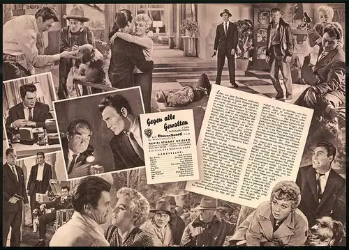 Filmprogramm IFB Nr. 3140, Gegen alle Gewalten, Jack Palance, Shelley Winters, Lori Nelson, Regie Stuart Heisler