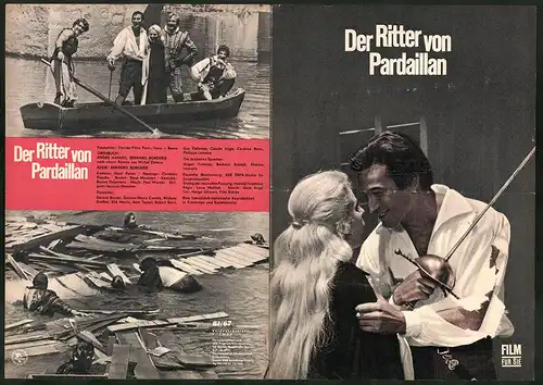 Filmprogramm PFP Nr. 81 /67, Der Ritter von Pardaillan, Gérard Barray, Gianna-Maria Canale, Regie Bernard Borderie