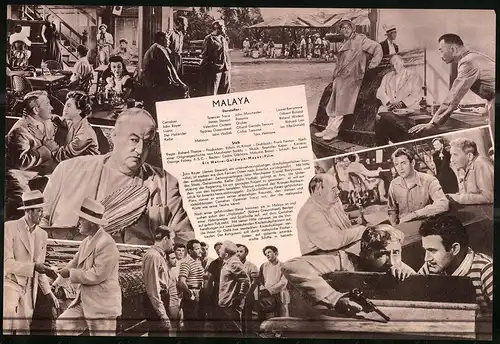 Filmprogramm DNF, Malaya, Lionel Barrymore, Gilbert Roland, Regie Richard Thorpe