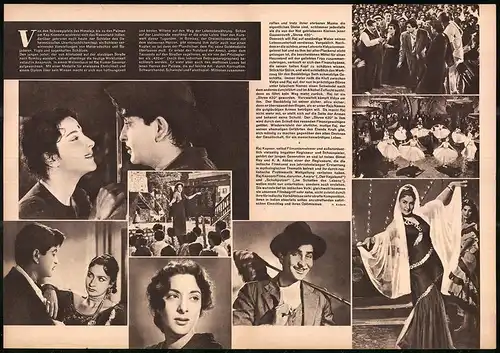 Filmprogramm PFP Nr. 8 /58, Der Prinz von Piplingar, Raj Kapoor, Nargis, Lalita Pawar, Regie Raj Kapoor