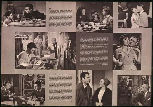 Filmprogramm PFP Nr. 14 /58, Väter und Söhne, Vittorio de Sica, Ruggero Marchi, Regie Mario Monicelli