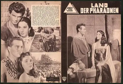 Filmprogramm DNF, Land der Pharadnen, Jack Hawkins, Joan Collins, Dewey Martin, Regie Howard Hawks