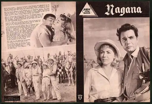 Filmprogramm DNF, Nagana, Barbara Laage, Renato Baldini, Raymond Souplex, Regie Hervé Bromberger
