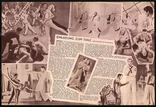 Filmprogramm DNF, Einladung zum Tanz, Gene Kelly, Ausdruckstanz, Regie Gene Kelly