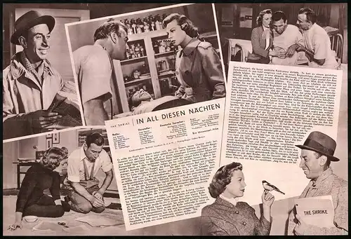 Filmprogramm DNF, In all diesen Nächten, Jose Ferrer, June Allyson, Joy Page, Regie Jose Ferrer