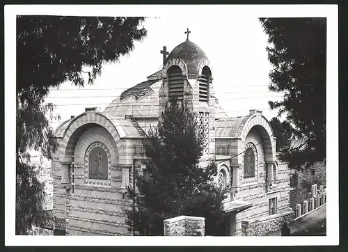 Fotografie Ansicht Gallicantu, Blick auf St. Peter kirche