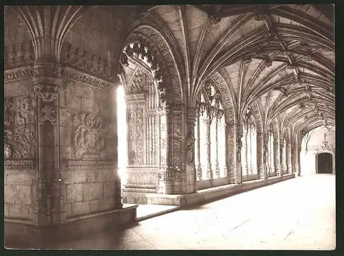 Fotografie Vasques Lissabon, Ansicht Lissabon, Kreuzgang des Mosteiro dos Jeronimos