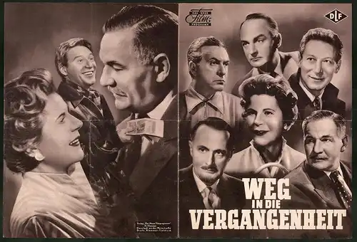 Filmprogramm DNF, Weg in die Vergangenheit, Paula Wessely, Attila Hörbiger, Regie: Karl Hartl
