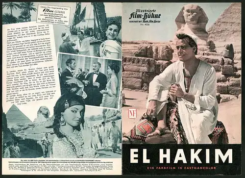 Filmprogramm IFB Nr. 4056, El Hakim, O. W. Fischer, Michael Ande, Nadja Tiller, Regie: Rolf Thiele