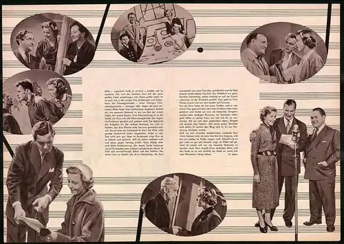 Filmprogramm PFP Nr. 54 /58, Reise zu Dir, Alice Babs, Sven Lindberg, Regie: Stig Olin