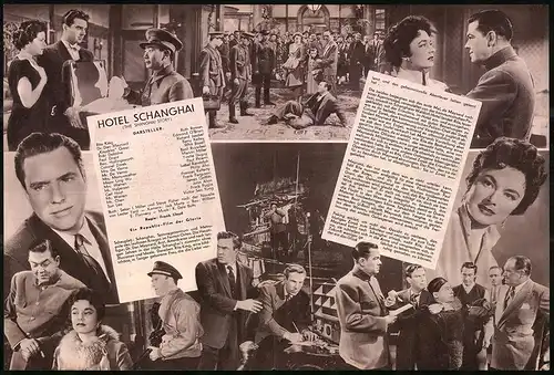 Filmprogramm DNF, Hotel Shanghai, Ruth Roman, Edmond O`Brien, Richard Jaeckel, Regie: Frank Lloyd