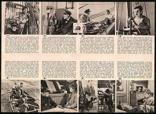 Filmprogramm IFB Nr. 858, Seemannslas, Richard Widmark, Lionel Barrymore, Dean Stockwell, Regie Henry Hathaway