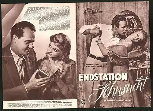 Filmprogramm IFB Nr. 1387, Endstation Sehnsucht, Vivien Leigh, Marlon Brando, Kim Hunter, Regie Elia Kazan
