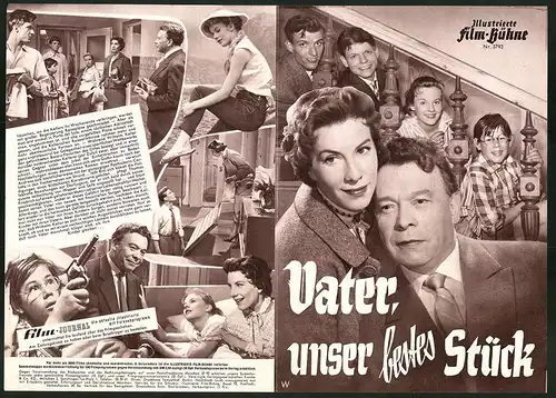 Filmprogramm IFB Nr. 3793, Vater unser bestes Stück, Ewald Baiser, Adelheid Clausen, Regie Günther Lüders