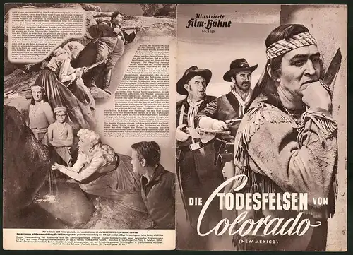 Filmprogramm IFB Nr. 1559, Die Todesfelsen von Colorado, Andy Devine, Raymond Burr, Jeff Corey, Regie Irving Reis